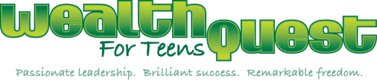 wealthquest for teens logo design