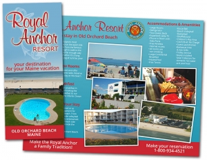 Royal Anchor Resort Brochure design